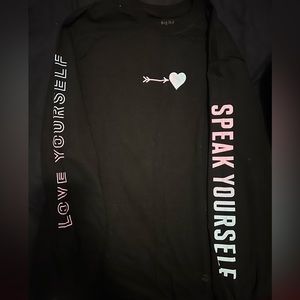 BTS Speak Yourself Tour Black Long Sleeve Shirt Film